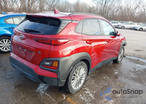 2019 Hyundai Kona Sel z USA, uszkodzony, nr VIN KM8K62AA7KU257237